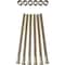 Ekena Millwork Premium 1 1/4" Barn Door Flat Track Extension Hardware for 2 1/4" Door, White Bronze GB60015EXXWZ - alternate 1